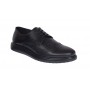 Pantofi barbati casual din piele naturala Negru Lorenz 199SN